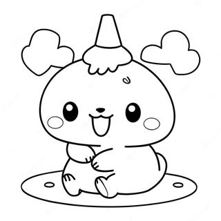 Pompompurin Coloring Page 280-223