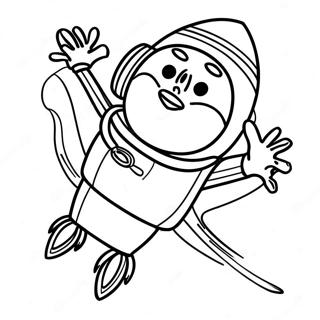 Rocket Power Coloring Page 28104-22208