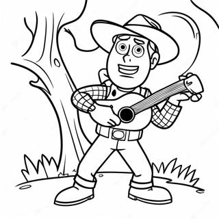 Toy Story Halloween Coloring Pages