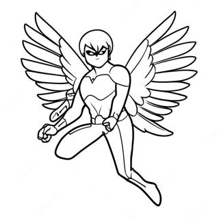 Nightwing Wings Of Fire Coloring Pages