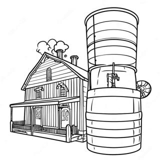 Bourbon Distillery Coloring Page 28195-22282