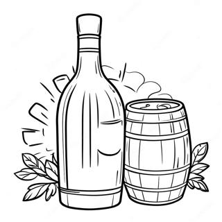 Bourbon Distillery Coloring Page 28195-22283