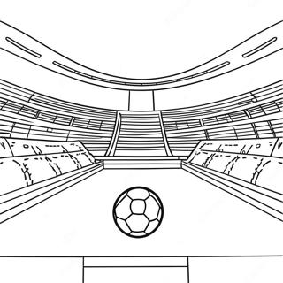 Football Field Coloring Page 28244-22303