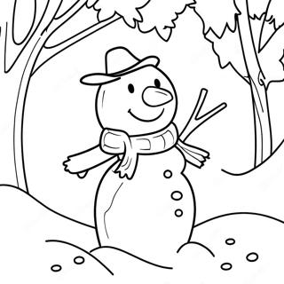 Let It Snow Coloring Page 28314-22361