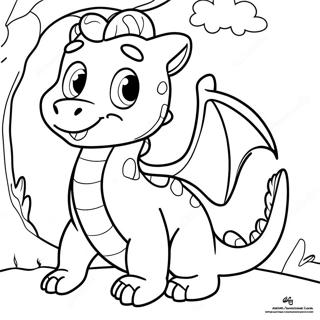 Dragon Tales Coloring Page 28364-22396