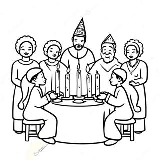 Kwanzaa Coloring Pages