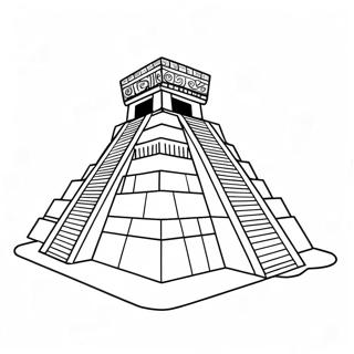 Mayan Coloring Pages