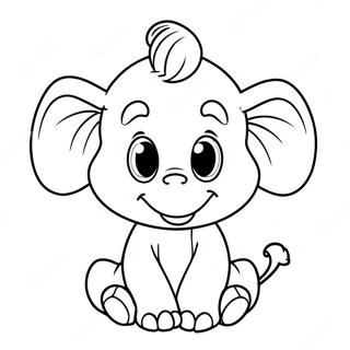 Horton Hears A Who Coloring Pages