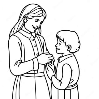 Acts Of Kindness Coloring Page 28544-22552