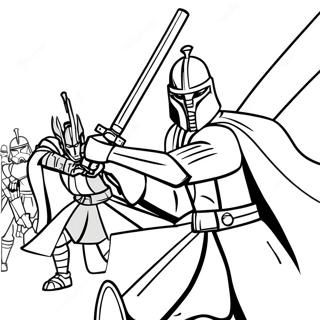 Clone Wars Coloring Pages