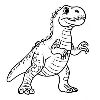 T Rex Coloring Pages