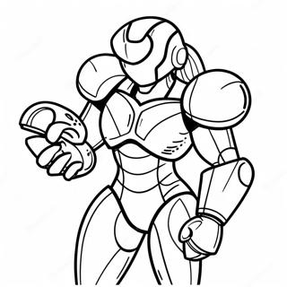 Metroid Coloring Pages