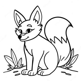 Foxy Coloring Page 28704-22674