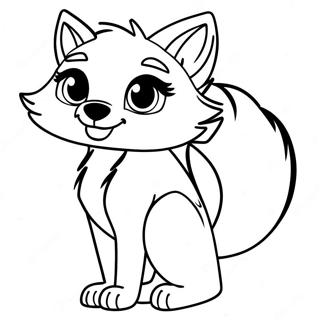 Foxy Coloring Page 28704-22675