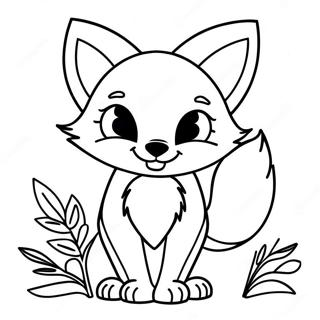 Foxy Coloring Page 28704-22676