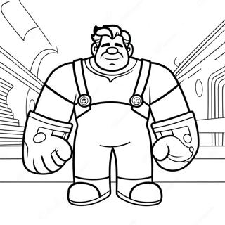 Wreck It Ralph Coloring Pages