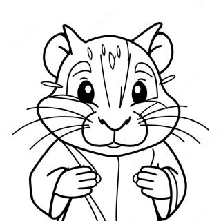 Splinter Coloring Pages