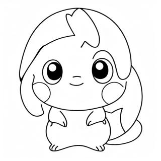 Chibi Pokemon Coloring Pages