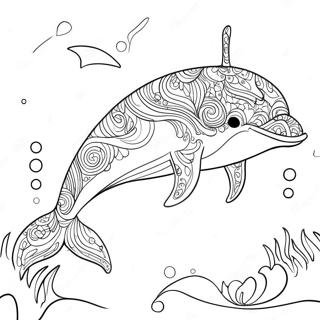 Cute Whale Coloring Pages