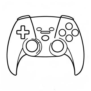 Ps5 Controller Coloring Page 28824-22780