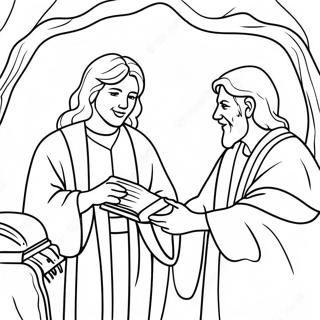 Lds New Testament Coloring Page 28834-22762