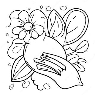 Colorful Smell Exploration Coloring Page 28845-22789