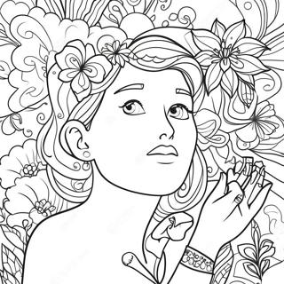 Colorful Smell Exploration Coloring Page 28845-22792