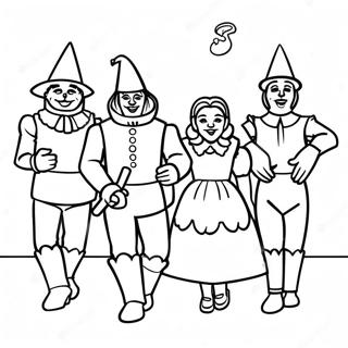 Wizard Of Oz Coloring Page 2890-2298