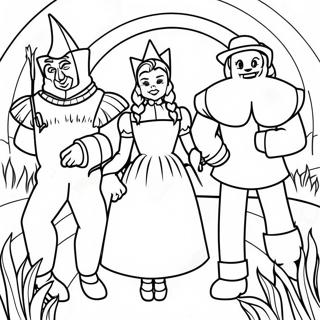 Wizard Of Oz Coloring Page 2890-2300