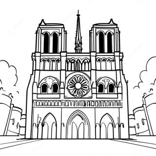 Notre Dame Logo Coloring Page 28964-22931