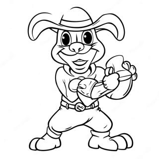 Notre Dame Fighting Irish Mascot Coloring Page 28965-22893