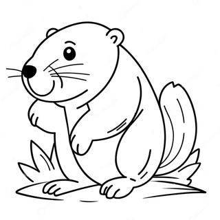 Beaver Coloring Page 28984-22898