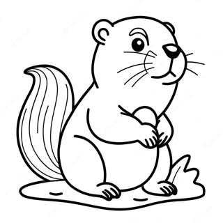 Beaver Coloring Page 28984-22900