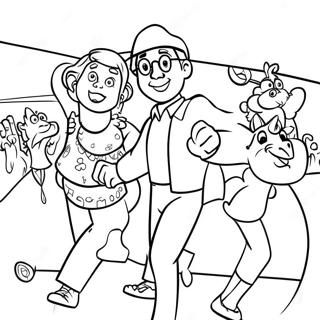 Adventures In Odyssey Coloring Pages