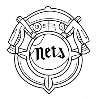 Kleurplaat Van Het Mets Logo 29074-22953