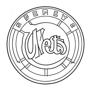 Kleurplaat Van Het Mets Logo 29074-22956