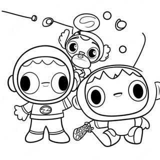 Team Umizoomi Coloring Page 29164-23034