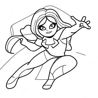 Ms Marvel Coloring Page 29194-23075