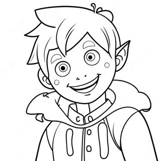 Charming Jack Frost Coloring Page 29235-23103