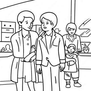 Social Work Coloring Pages