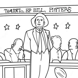 Bill Of Rights Coloring Pages