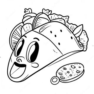 Taco Coloring Pages