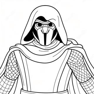 Kylo Ren Coloring Page 29364-23198