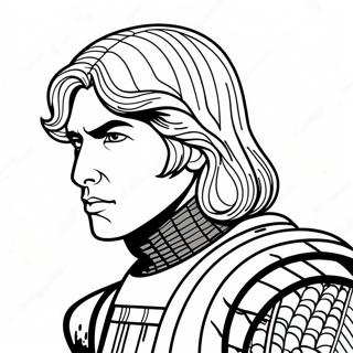 Kylo Ren Coloring Page 29364-23199