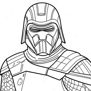 Kylo Ren Coloring Page 29364-23200