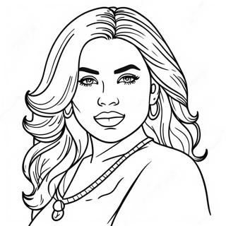 Karol G Coloring Page 2940-2341