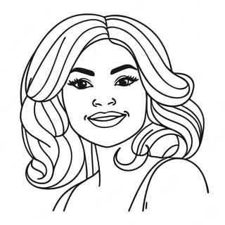 Karol G Coloring Page 2940-2343