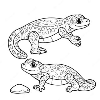 Leopard Gecko Coloring Page 29424-23250