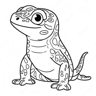 Leopard Gecko Coloring Page 29424-23251