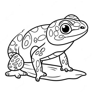 Leopard Gecko Coloring Page 29424-23252